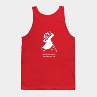 Spice Up Your Moves: Salsa All Night, Every Night Salsa Dancing Tank Top